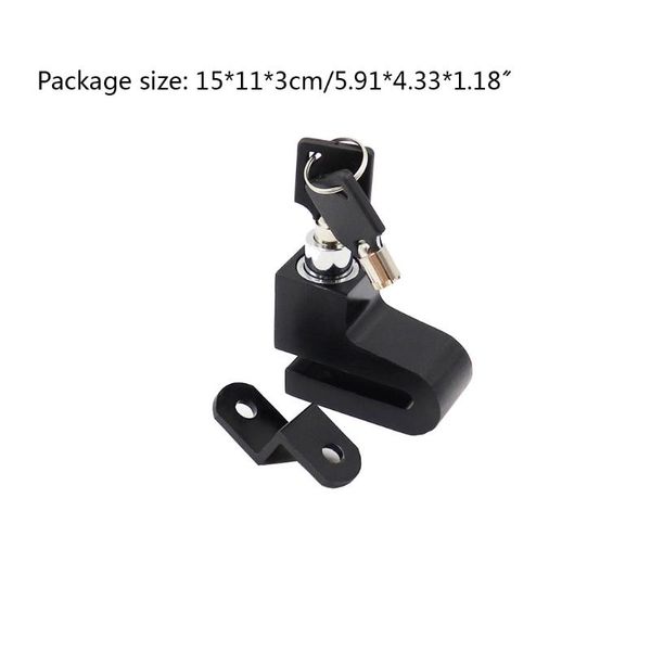 

theft protection a0ne universal motorcycle aluminum alloy security lock heavy duty bicycle anti-theft durable disc brake