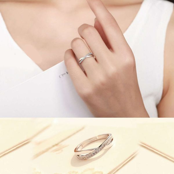 

fashion diamond cross opening ring for women, Black