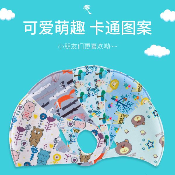 

thin children's printed cartoon breathable washable protective non disposable mask
