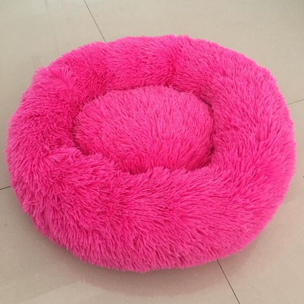 

pet deep sleeping kennel long haired korean fleece round cat nest kennels & pens