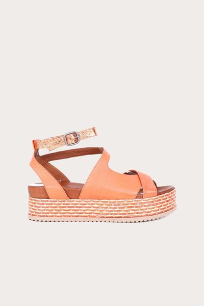

sandals orange silvery leather 01 wq3701 women, Black