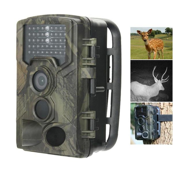 

hc-800a hunting camera po trap 1080p 16mp wildlife reconnaissance night vision infrared trail cameras