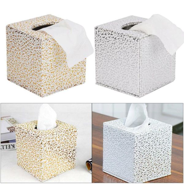 

tissue boxes & napkins square carved pattern box napkin dispenser home container towel holder case for office decorati