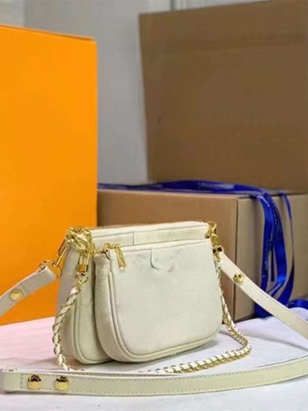 

Designer luxury messenger bag classic leather underarm ladies