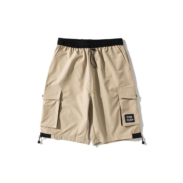 

2022 fashion casual japanese couple shorts workwear men's half pants, White;black