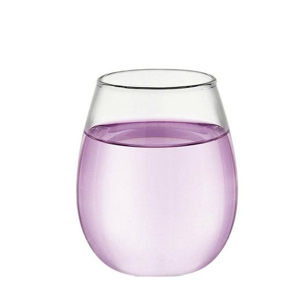 

cups & saucers creative o model milk and coffee cup hand-made anti-scalding transparent glass breakfast heat-resistant borosilicate