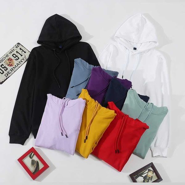 

400g terry pullover hooded for boys and girls2021, Black