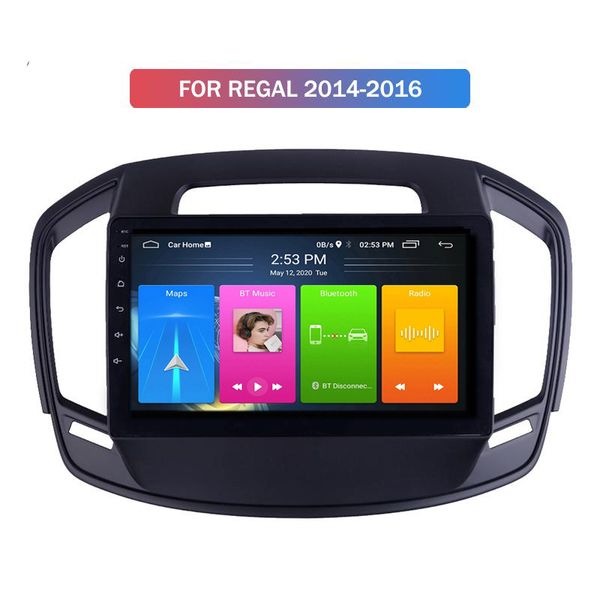 Auto DVD Player 2Din Stereo Multimedia e sistema di navigazione con Android 10.0 32G per Buick Regale 2014-2016