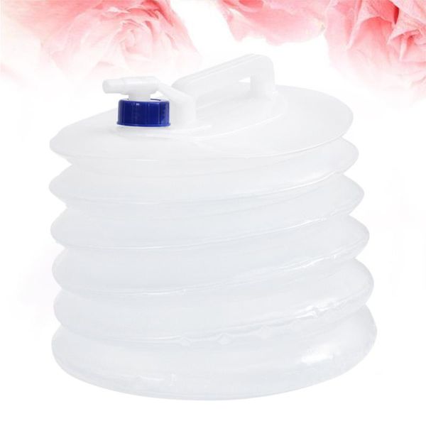 

folding bucket water bag pe grade portable storage container for hiking travel outdoor camping ( bags