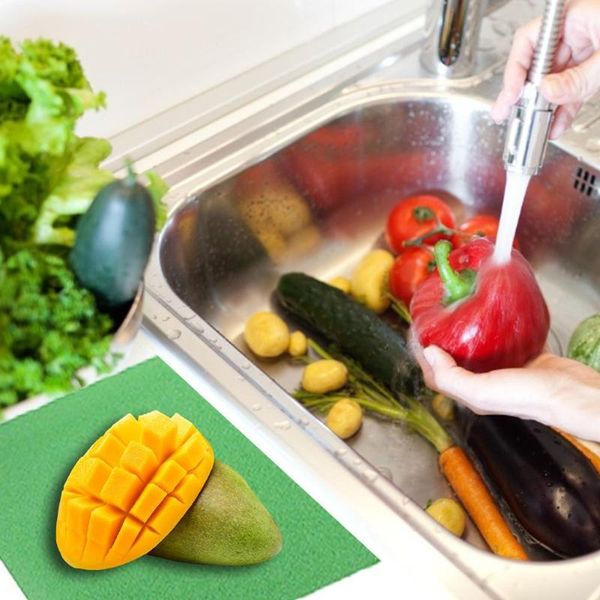 

mats & pads 4pcs vegetable fruit fresh keeping refrigerator drawer sponge safa convenient tool