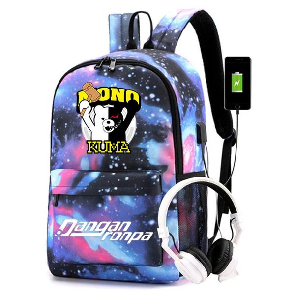 

backpack danganronpa school bags for teenage girls boys lapcasual travel rucksack