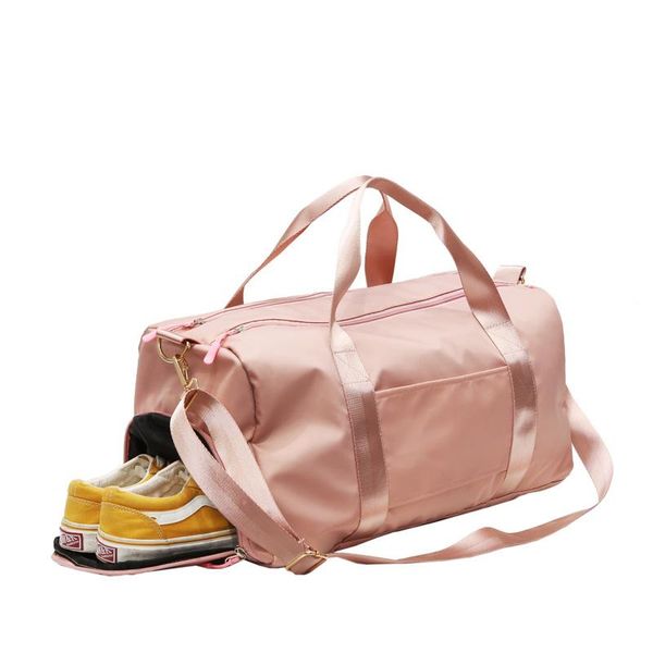 

duffel bags 1pcs fitness bag customized multi-function sports shoulder wet and dry separation suitcases travel