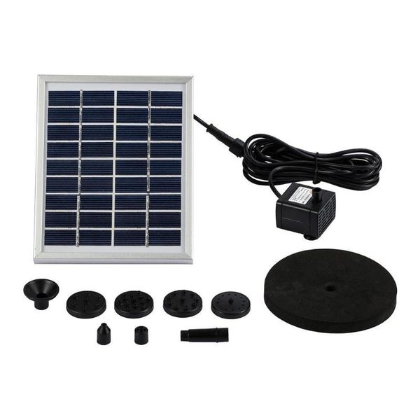 

solar pump fountain waterfalls power gardening decoration supplies garden decorations