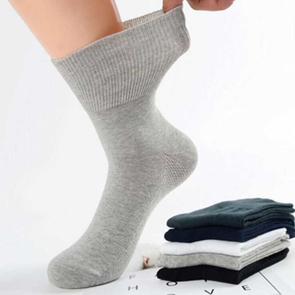 

diabetic socks prevent varicose veins socks for diabetes hypertensive patients bamboo cotton material 4 pairs / lot 210727, Black