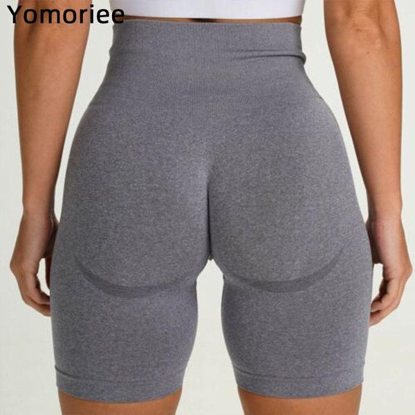 

yoga outfits running women shorts squat proof high waist bulifting tights gym sport workout training leggings yomoriee, White;red
