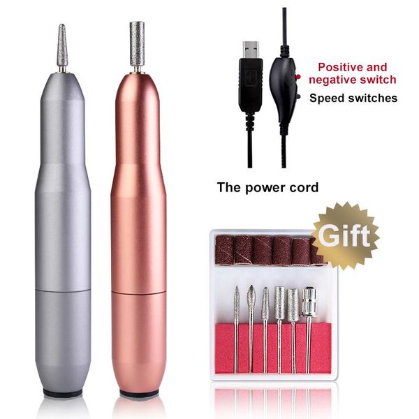 

nail drill & accessories professional usb electric machine kit pen pedicure tools manicure removing polisher art set equipment