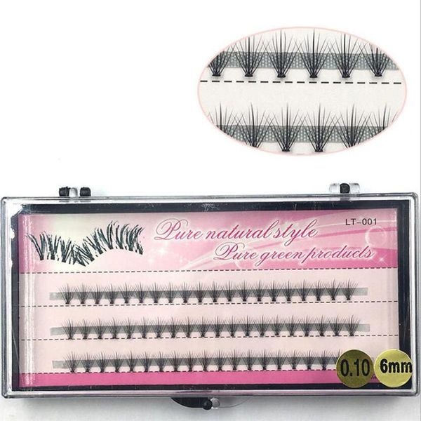 

clusters/box cluster eyelashes,thick individual eyelash extension eyelashes bunches professional makeup false