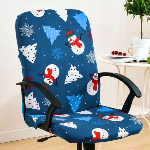 

chair covers christmas decorations ornaments stretch removable washable seat protector slipcover.