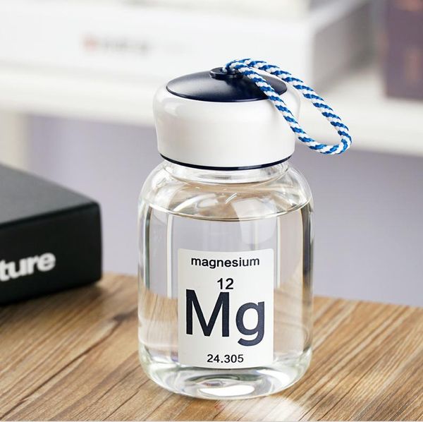 

water bottles creative korea style high boron silicon double wall glass temperature resistance coffee//milk cup glassware