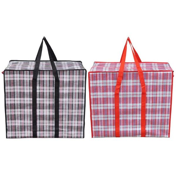 

storage bags large capacity bedding comforter clothes organizer bag zipper waterproof portable moving carrying packing