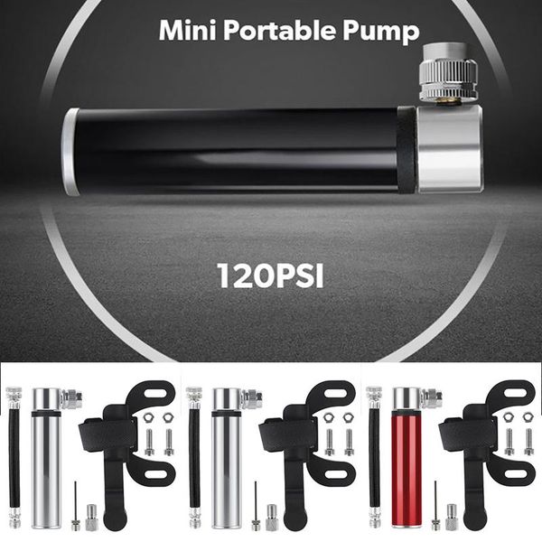

bike pumps bicycle pump cycling hand air for tire inflator high pressure psi av/fv mtb mountain mini