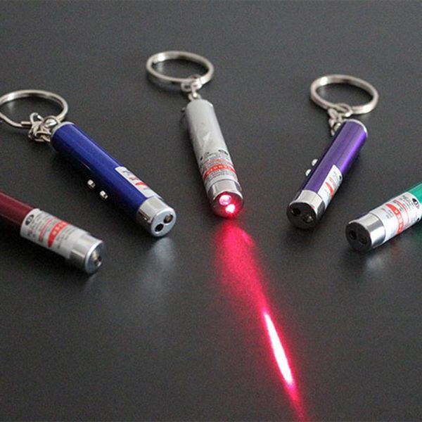 

cat toys bulk 1pc metal laser funny stick fashion pet pointer pen play toy