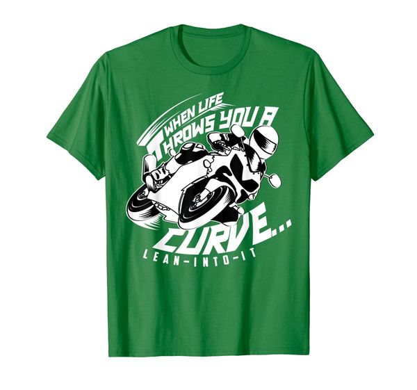 

Cute When Life Throws You A Curve Lean Into It Shirt Gift, Mainly pictures