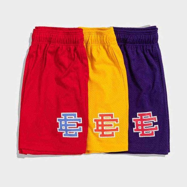 

eric emanuel men's shorts summer ee short newyork city skyline gym fitness mesh quick dry mens basic casual beach basketball football s, White;black