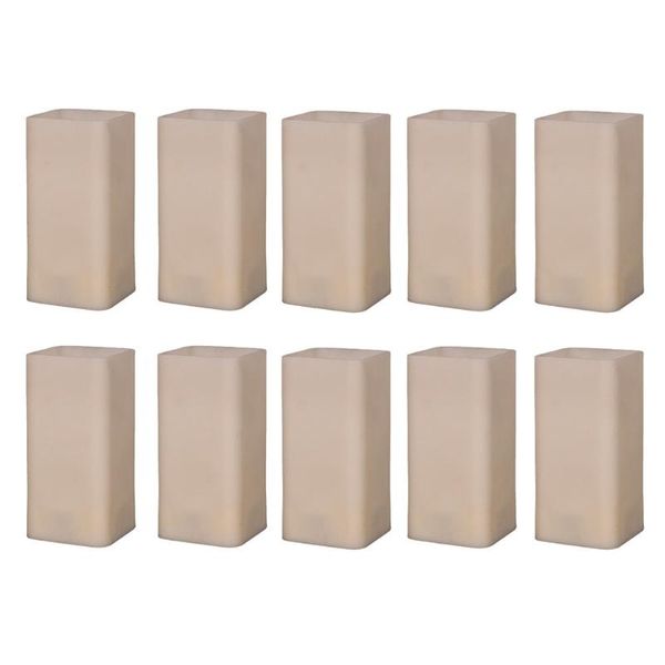

candles 12pcs candle light decors festival lights led electric square shape lamps
