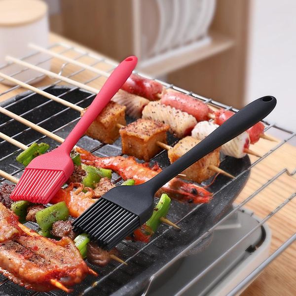 

tools & accessories silica gel bbq portable oil brush bottle barbecue cooking bakery cocina accesorio kitchen gadgets ed50sk