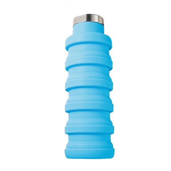 

water bottle 500ml elastic portable silicone