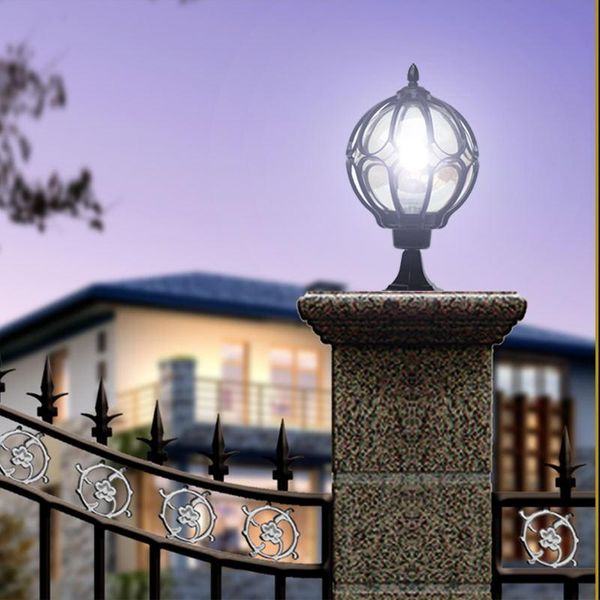 

european vintage style porch lights waterproof outdoor staircase villa gate street lamp exterior wall decorate garden lamps