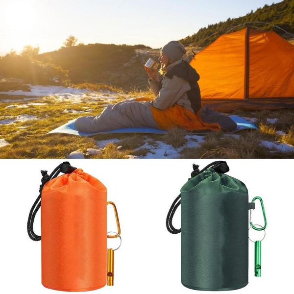 

storage bags emergency sleeping bag ultralight life saving bivy sack thermal to ensure temperature outdoor survival ge