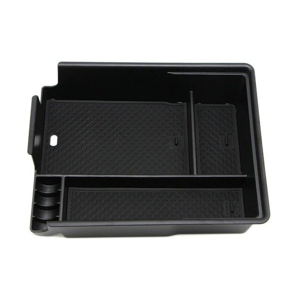 

car organizer 1x armrest 2021 box abs plastic center for palisade matte black