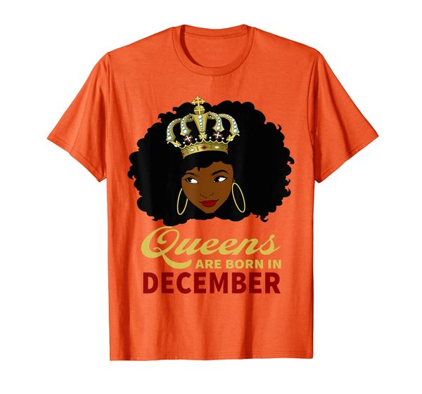 

queens are born in december shirt, White;black