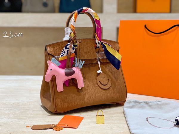 

luxurys designer handbags high 25cm purse quality crossbody bags classic messenger women shoulder boutique herme birkin bb