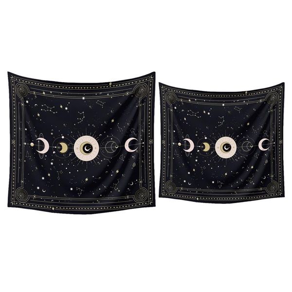 

moon phase tapestry wall art bohemian tapestries hanging for room