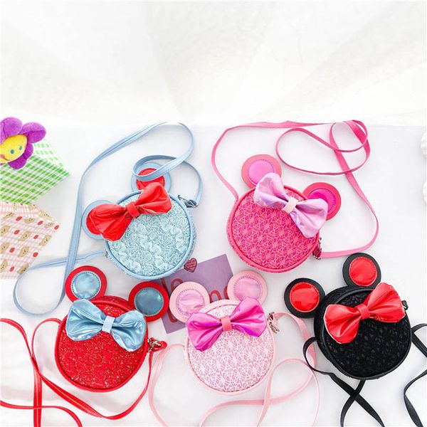 

girls handbags kids bags baby girl bag children accessories childrens bow decoration cute mini cartoon bowknot purses shoulder messenger b72, Black