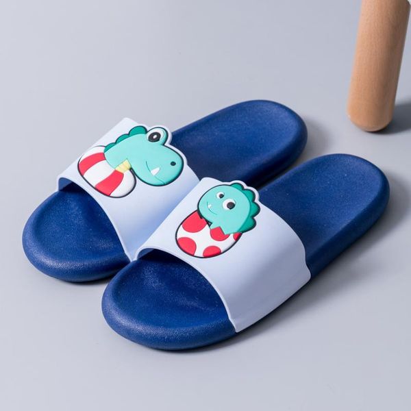 

slippers tzldn 2021 couple indoor pvc home el sandals & men cute animal summer non-slip bathroom wholesale, Black