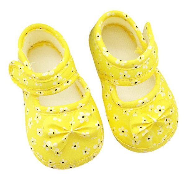 

first walkers girls flowers bow baby toddler shoes spring autumn children footwear