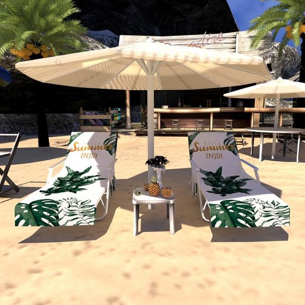 

chair covers lazy lounger beach towel with pockets lounge cover bag for el holiday sunbathing #c
