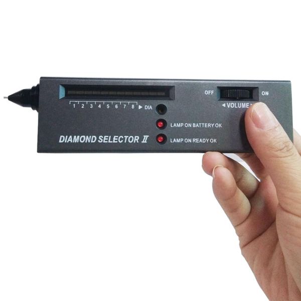 

professional high accuracy led diamond tester jewelry gemstone gem selector ewelry watcher test pen tool metal detectors