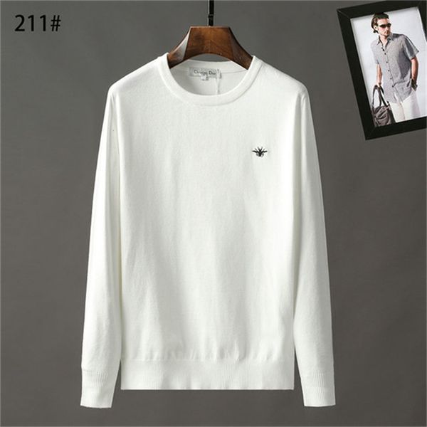 

21ss warm winter mens womens designers sweaters brands man s clothes luxurys white clothing knitted low neck men champ hoodiesasian code -3, White;black