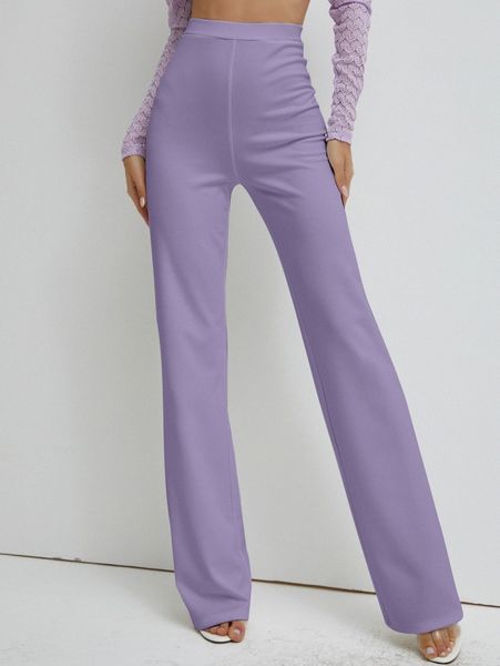 

sbetro high waist straight leg pants y7sk#, Black;white