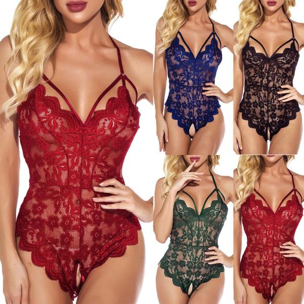 

bras sets transparent apparel lace lingerie for women porno babydoll erotic underwear baby doll lenceria costumes, Red;black