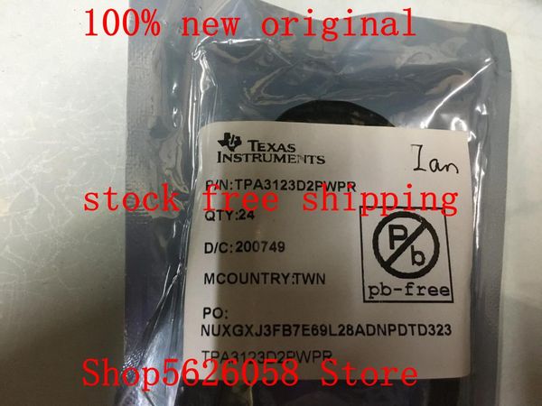 

smart power plugs tpa3123d2pwpr tssop24 100% originai 10pcs-300pcs/lot stock