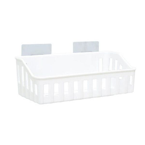 

bathroom shelves shelf wall hanging punching toilet suction cup storage drain rack