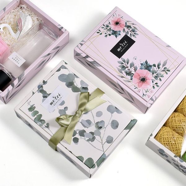 

gift wrap 20pcs retro flip tea handmade soap moon cake creative box towel clothes packaging square birthday candy package boxes