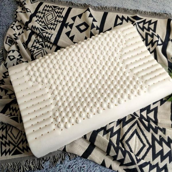 

pillow kids thailand natural latex bedding sleeping health care orthopedic massage cervical vertebrae neck