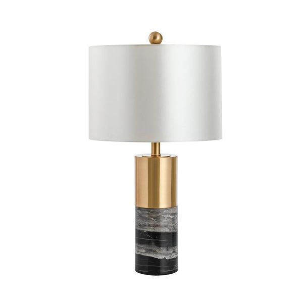 

table lamps marble lamp modern light reading lighting living room fancy el